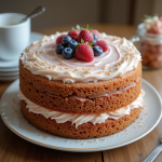 Delicious Vegan Strawberry Cake Recipe – Easy & Flavorful!